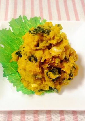 弁当の日応援!カボチャのサラダ-レシピのメイン写真