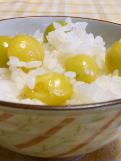 レンジで銀杏御飯(茶碗6杯分・3杯分も)-レシピのメイン写真