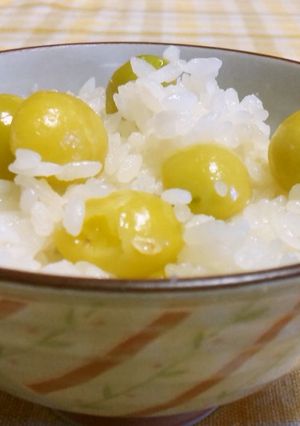 レンジで銀杏御飯(茶碗6杯分・3杯分も）-レシピのメイン写真