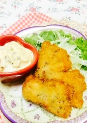 ☆鮭フライ☆簡単手作りタルタルソース-レシピのメイン写真