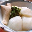 高野豆腐とカブの煮物