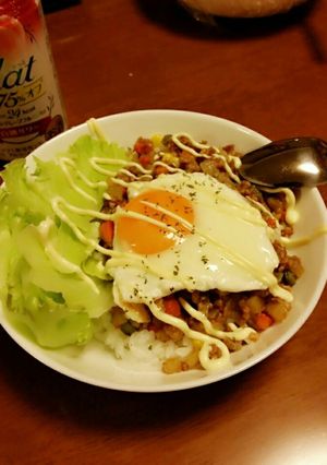 Cafe気分♡ドライカレー-レシピのメイン写真