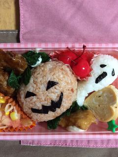 ハロウィンお弁当♫デコ弁♫キャラ弁♫-レシピのメイン写真