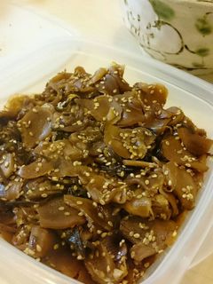 新生姜の佃煮-レシピのメイン写真