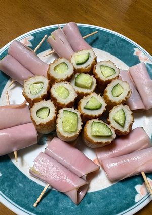 ハム&竹輪きゅうり-レシピのメイン写真