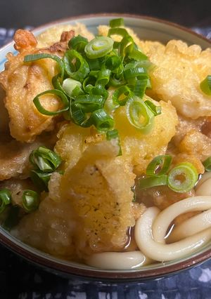 豚バラ大根天ぷらうどん-レシピのメイン写真