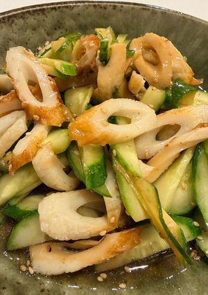副菜◎きゅうりとちくわの中華和え-レシピのメイン写真