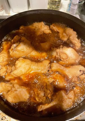 鶏手羽元の甘酢煮-レシピのメイン写真