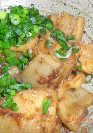 れんこんのおかか煮-レシピのメイン写真
