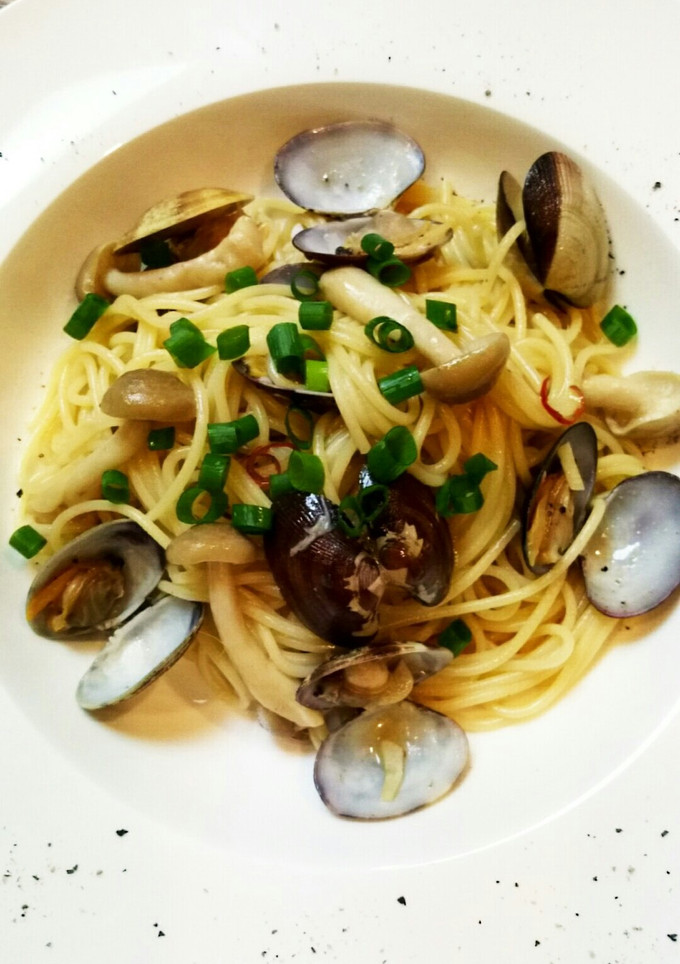 アサリと茸の和風パスタ-レシピのメイン写真