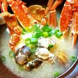 渡り蟹とアサリの味噌汁