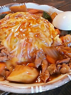 麻婆丼+八宝菜+天津飯=究極の中華丼!-レシピのメイン写真