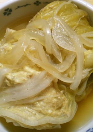 簡単！和風味♫ 白菜でロールキャベツ風！-レシピのメイン写真