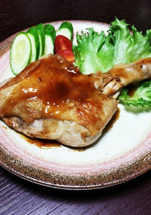 ⭐若どり骨付き照り焼き-レシピのメイン写真
