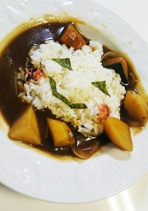 簡単☆秋のハロウィンカレー-レシピのメイン写真