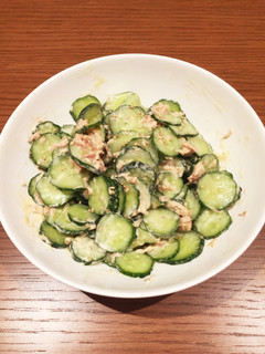 簡単美味しい!きゅうりとツナのサラダ-レシピのメイン写真