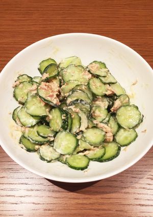 簡単美味しい！きゅうりとツナのサラダ-レシピのメイン写真