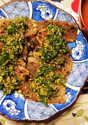絶品！焼きこんにゃく葱ダレのせ-レシピのメイン写真