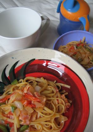 パパッと簡単♡ミニトマトで作るパスタ-レシピのメイン写真