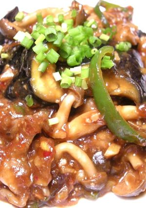 簡単美味しい！ 豚コマの麻婆茄子！-レシピのメイン写真