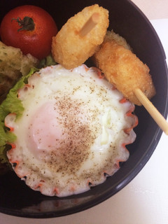 お弁当に✡レンジで簡単♪カップ入り玉子-レシピのメイン写真