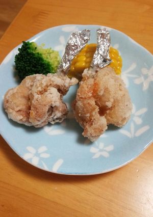 あっさりフラワー塩唐揚げ-レシピのメイン写真