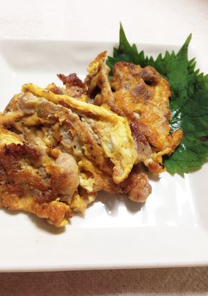 豚切り落とし肉でピカタ-レシピのメイン写真