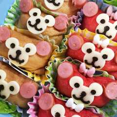 รูปของ ディズニー♡ダッフィー簡単稲荷♡