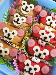 ディズニー♡ダッフィー簡単稲荷♡-レシピのメイン写真