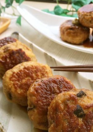 コリふわポップ♬鶏つくね✿粉豆腐＆干椎茸-レシピのメイン写真
