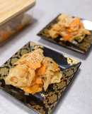 レンジで簡単！蓮根と人参のきんぴら