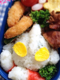 簡単ウルトラマン弁当!キャラ弁-レシピのメイン写真