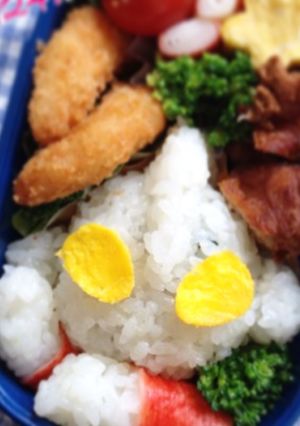 簡単ウルトラマン弁当！キャラ弁-レシピのメイン写真