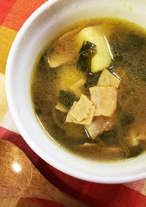 ☆ジャガイモとほうれん草のカレースープ☆-レシピのメイン写真