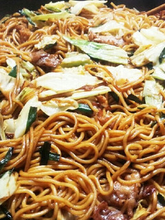 わが家のシンプルニラ焼きそば♡-レシピのメイン写真