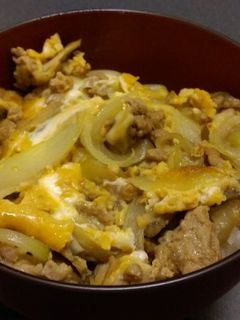 ひき肉の卵とじっ-レシピのメイン写真