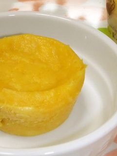 にんじんとかぼちゃのヨーグルト蒸しケーキ-レシピのメイン写真