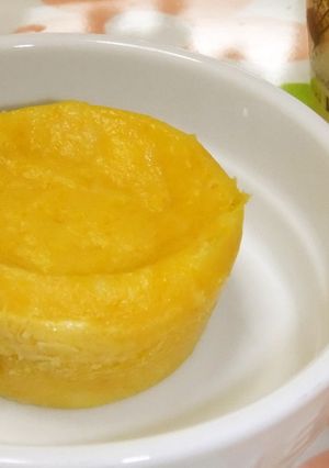にんじんとかぼちゃのヨーグルト蒸しケーキ-レシピのメイン写真