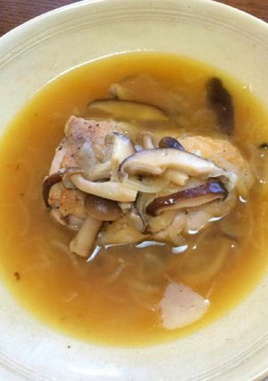 鶏肉の玉ねぎと茸のブレゼ-レシピのメイン写真