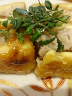 照り焼き高野豆腐の挟み焼き♪-レシピのメイン写真
