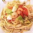 アボカドとエリンギのオイル系パスタ