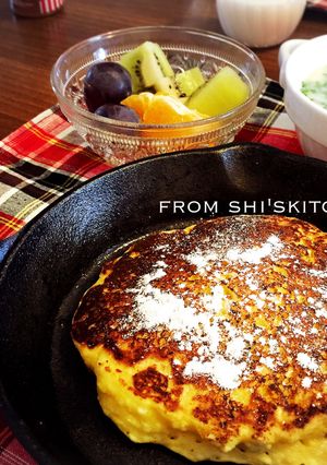 リコッタチーズのパンケーキ♡黄金比♡簡単-レシピのメイン写真