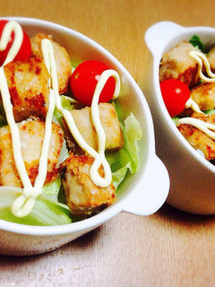 簡単マグロの竜田揚げ丼-レシピのメイン写真