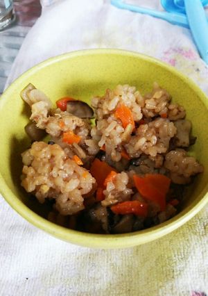 ツナ缶で簡単炊き込みご飯-レシピのメイン写真