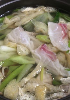 鯛しゃぶ-レシピのメイン写真