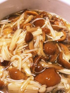 なめことえのきの甘辛煮-レシピのメイン写真