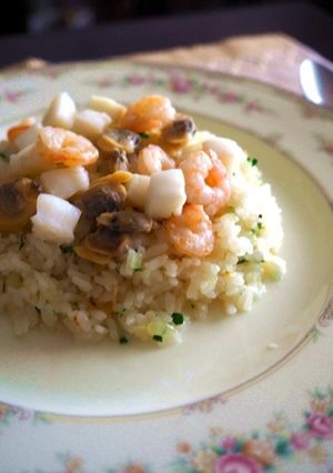 簡単美味しい洋食屋さんのシーフードピラフ-レシピのメイン写真