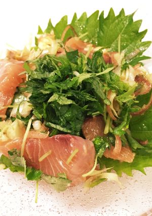 鰤の香味野菜和え-レシピのメイン写真