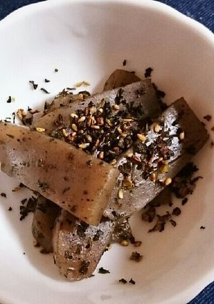 青菜こんにゃく-レシピのメイン写真
