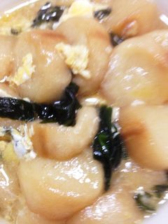 麩とわかめの卵とじ-レシピのメイン写真
